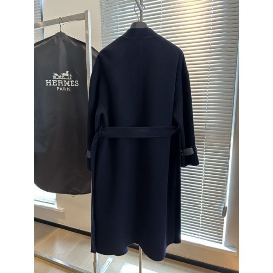 HERMES Hermes coat 2024FW New winter items coming out one after another HERMES Hermes coat 2024FW New winter items coming out one after another