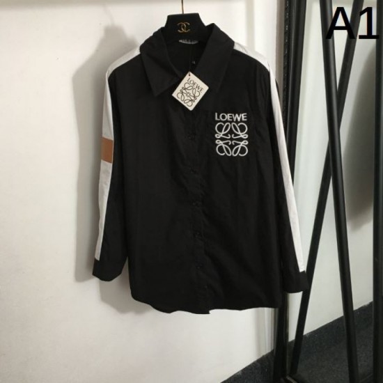 2024SS long sleeve shirt LOEWE Limited item that continues to be popular 2024SS long sleeve shirt LOEWE Limited item that continues to be popular
