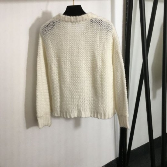 LOEWE Pullover Knit 2024FW Style that can be used for autumn LOEWE Pullover Knit 2024FW Style that can be used for autumn