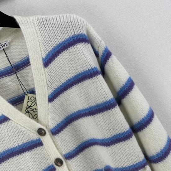 LOEWE Knit Cardigan 2024FW Latest Limited Time Sale LOEWE Knit Cardigan 2024FW Latest Limited Time Sale