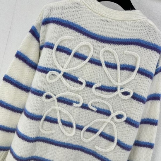 LOEWE Knit Cardigan 2024FW Latest Limited Time Sale LOEWE Knit Cardigan 2024FW Latest Limited Time Sale
