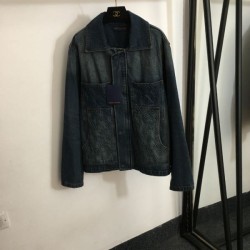 2024SS Denim coat LOUIS VUITTON Neat feeling