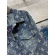 LOUIS VUITTON Louis Vuitton Denim Coat 2024FW Enjoy fashion! LOUIS VUITTON Louis Vuitton Denim Coat 2024FW Enjoy fashion!