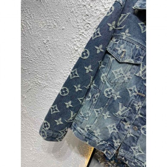 LOUIS VUITTON Louis Vuitton Denim Coat 2024FW Enjoy fashion! LOUIS VUITTON Louis Vuitton Denim Coat 2024FW Enjoy fashion!