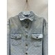 LOUIS VUITTON Denim shirt 2024FW Autumn new item Not available in Japan LOUIS VUITTON Denim shirt 2024FW Autumn new item Not available in Japan
