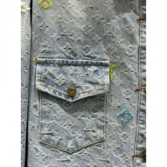 LOUIS VUITTON Denim shirt 2024FW Autumn new item Not available in Japan LOUIS VUITTON Denim shirt 2024FW Autumn new item Not available in Japan