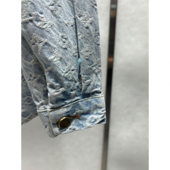 LOUIS VUITTON Denim shirt 2024FW Autumn new item Not available in Japan LOUIS VUITTON Denim shirt 2024FW Autumn new item Not available in Japan