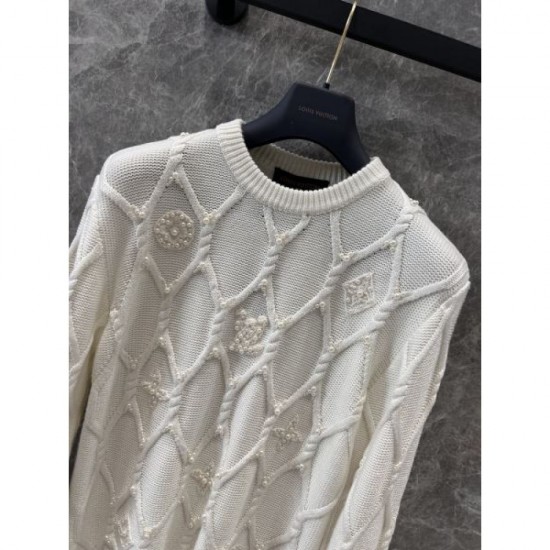 LOUIS VUITTON Louis Vuitton Pullover Knit 2024FW Full of fashion sense LOUIS VUITTON Louis Vuitton Pullover Knit 2024FW Full of fashion sense