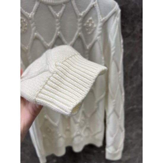 LOUIS VUITTON Louis Vuitton Pullover Knit 2024FW Full of fashion sense LOUIS VUITTON Louis Vuitton Pullover Knit 2024FW Full of fashion sense