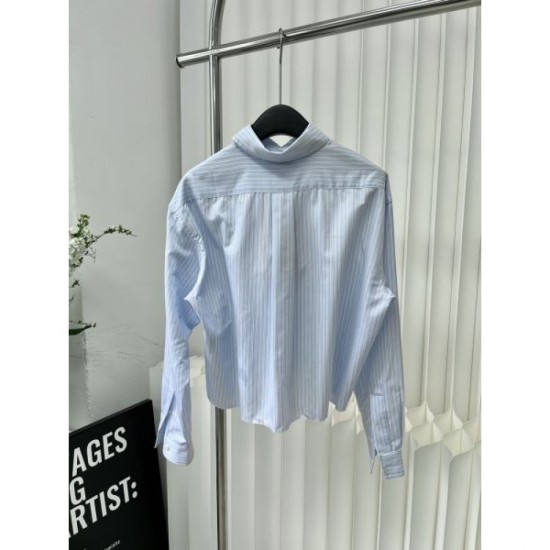 2024SS long sleeve shirt MIU MIU Hard to obtain Super low price 2024SS long sleeve shirt MIU MIU Hard to obtain Super low price