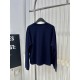 2024SS Long Sleeve T-shirt MIU MIU Feminine!Popular 2024SS Long Sleeve T-shirt MIU MIU Feminine!Popular