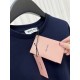 2024SS Long Sleeve T-shirt MIU MIU Feminine!Popular 2024SS Long Sleeve T-shirt MIU MIU Feminine!Popular