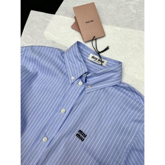 2024SS Long Sleeve Shirt MIU MIU New Season Sale 2024SS Long Sleeve Shirt MIU MIU New Season Sale