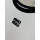 2024SS Long sleeve T-shirt MIU MIU Miu Miu Limited to 1 item of each color 2024SS Long sleeve T-shirt MIU MIU Miu Miu Limited to 1 item of each color