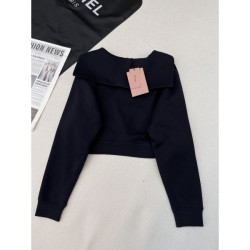2024SS Pullover MIU MIU Published in Magazine Made in Japan