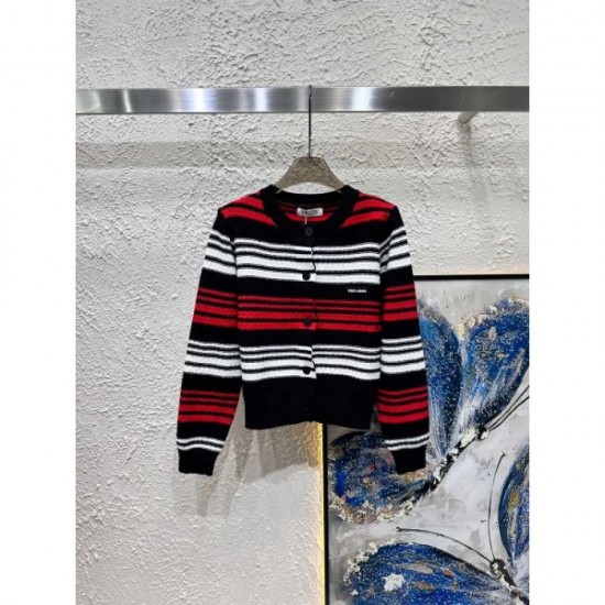 MIU MIU Cardigan 2024FW Celebrity favorite brand MIU MIU Cardigan 2024FW Celebrity favorite brand