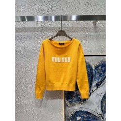 MIU MIU Miu Miu Pullover Knit 2024FW New Favorite Celebrities