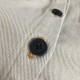 MIU MIU Miu Miu Denim Shirt 2024FW Latest Autumn/Winter Works Sure to Sold Out MIU MIU Miu Miu Denim Shirt 2024FW Latest Autumn/Winter Works Sure to Sold Out