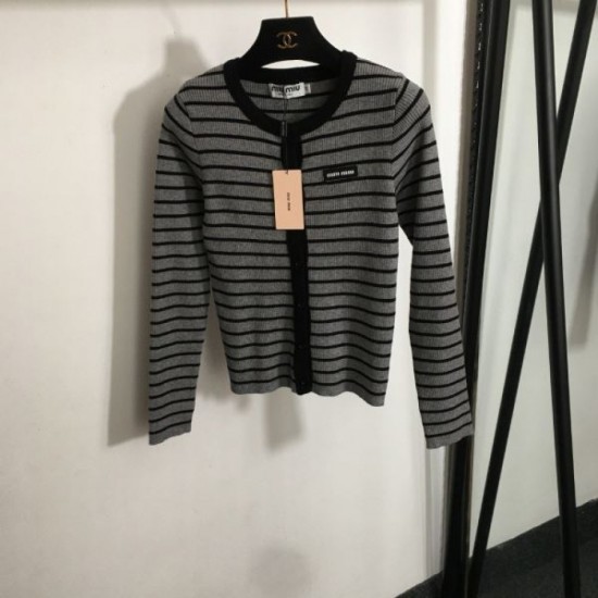 MIU MIU Long Sleeve Knit 2024FW Popular Sale 100% New MIU MIU Long Sleeve Knit 2024FW Popular Sale 100% New