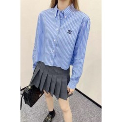 MIU MIU Long sleeve shirt 2024FW No. 1 in total cumulative sales