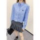 MIU MIU Long sleeve shirt 2024FW No. 1 in total cumulative sales MIU MIU Long sleeve shirt 2024FW No. 1 in total cumulative sales
