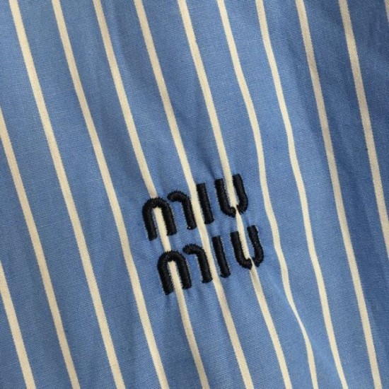 MIU MIU Long sleeve shirt 2024FW No. 1 in total cumulative sales MIU MIU Long sleeve shirt 2024FW No. 1 in total cumulative sales