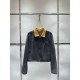 MIU MIU Denim Coat 2024FW New Sale Popular Autumn Item MIU MIU Denim Coat 2024FW New Sale Popular Autumn Item