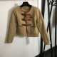 MIU MIU Miu Miu Coat 2024FW Hot Feature Not yet in stock in Japan MIU MIU Miu Miu Coat 2024FW Hot Feature Not yet in stock in Japan