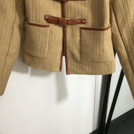 MIU MIU Miu Miu Coat 2024FW Hot Feature Not yet in stock in Japan MIU MIU Miu Miu Coat 2024FW Hot Feature Not yet in stock in Japan