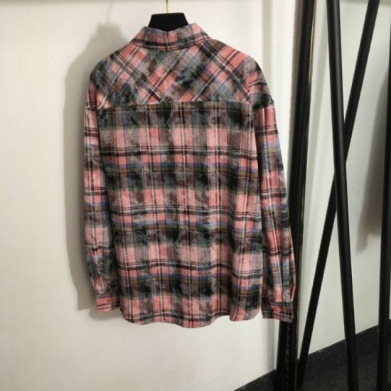 MIU MIU long sleeve shirt 2024FW latest and stylish MIU MIU long sleeve shirt 2024FW latest and stylish