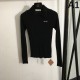 MIU MIU Long sleeve knit 2024FW Popular autumn/winter new item every year MIU MIU Long sleeve knit 2024FW Popular autumn/winter new item every year