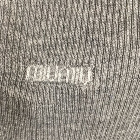 MIU MIU Long sleeve knit 2024FW Popular autumn/winter new item every year MIU MIU Long sleeve knit 2024FW Popular autumn/winter new item every year