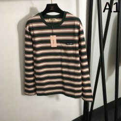 MIU MIU Long Sleeve T-shirt 2024FW Limited Edition Popular No.1