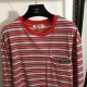 MIU MIU Long Sleeve T-shirt 2024FW Limited Edition Popular No.1 MIU MIU Long Sleeve T-shirt 2024FW Limited Edition Popular No.1