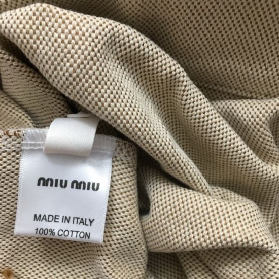 MIU MIU Top and bottom set 2024FW Limited quantity VIP price MIU MIU Top and bottom set 2024FW Limited quantity VIP price