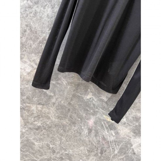 MIU MIU Miu Miu Polo Shirt 2024FW Retro atmosphere MIU MIU Miu Miu Polo Shirt 2024FW Retro atmosphere
