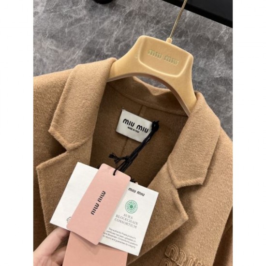 MIU MIU coat 2024FW casual style MIU MIU coat 2024FW casual style
