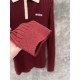 MIU MIU Pullover knit 2024FW Domestic sale almost sold out MIU MIU Pullover knit 2024FW Domestic sale almost sold out