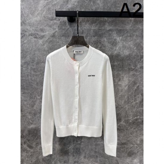 MIU MIU Pullover knit 2024FW Popular every season MIU MIU Pullover knit 2024FW Popular every season