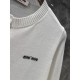 MIU MIU Pullover knit 2024FW Popular every season MIU MIU Pullover knit 2024FW Popular every season