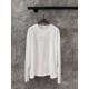 MIU MIU Long sleeve T-shirt 2024FW Popular items of interest MIU MIU Long sleeve T-shirt 2024FW Popular items of interest