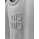 MIU MIU Long sleeve T-shirt 2024FW Popular items of interest MIU MIU Long sleeve T-shirt 2024FW Popular items of interest