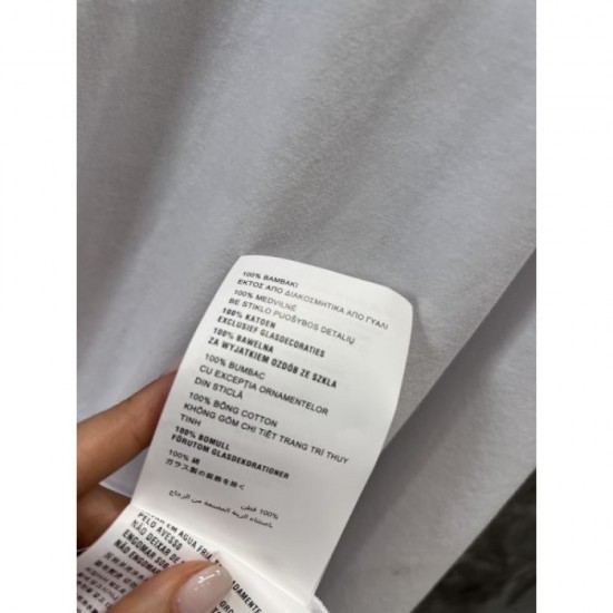 MIU MIU Long sleeve T-shirt 2024FW Popular items of interest MIU MIU Long sleeve T-shirt 2024FW Popular items of interest