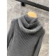 MIU MIU Pullover knit 2024FW Comfortable size MIU MIU Pullover knit 2024FW Comfortable size