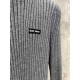 MIU MIU Pullover knit 2024FW Comfortable size MIU MIU Pullover knit 2024FW Comfortable size