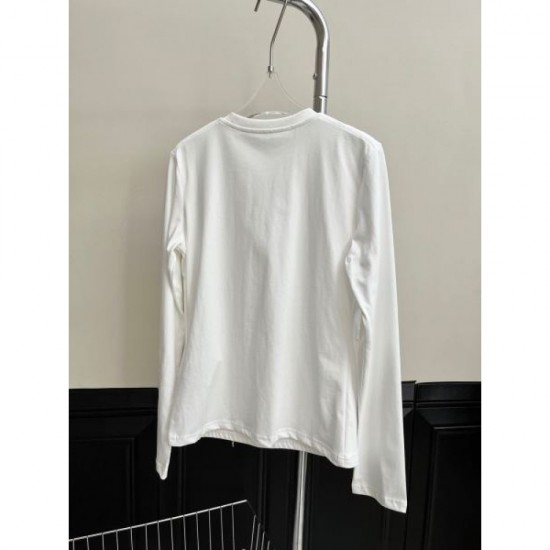 2024SS Long Sleeve T-shirt PRADA Popular among fashionable people 2024SS Long Sleeve T-shirt PRADA Popular among fashionable people
