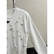 2024SS Long Sleeve T-shirt PRADA Popular among fashionable people 2024SS Long Sleeve T-shirt PRADA Popular among fashionable people