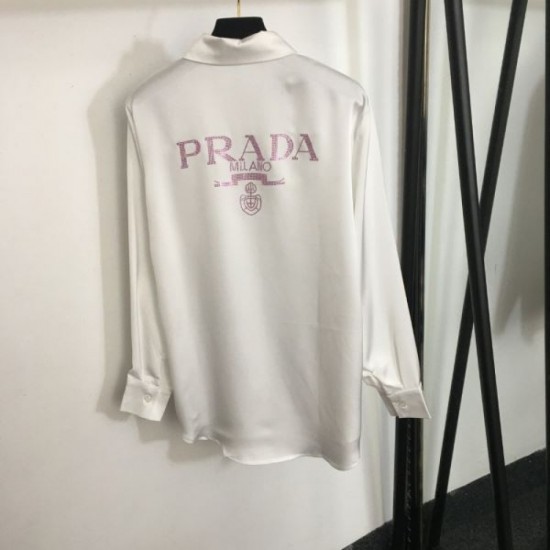 2024SS long sleeve shirt PRADA Prada easy to style 2024SS long sleeve shirt PRADA Prada easy to style