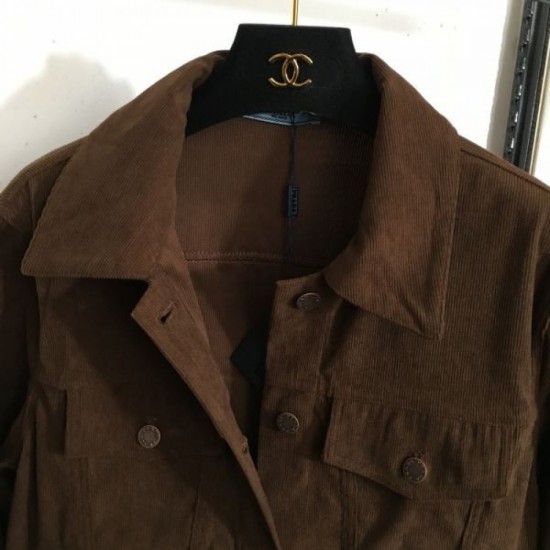 PRADA Prada denim shirt 2024FW nice design not in stock brand PRADA Prada denim shirt 2024FW nice design not in stock brand