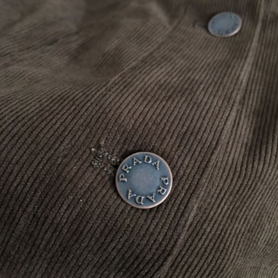 PRADA Prada denim shirt 2024FW nice design not in stock brand PRADA Prada denim shirt 2024FW nice design not in stock brand